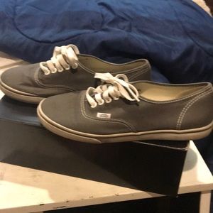 Gray light vans